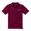 Calgary short sleeve men's polo Burgundy | 3XL