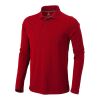 Oakville Long Sleeve Polo  Red | XS