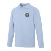 Oakville long sleeve men's polo Mist Blue | XL