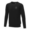 Merrit men's crewneck pullover Solid black | XS | No Branding | not available | not available | not available
