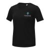 Kratos short sleeve women's cool fit t-shirt Standard | Solid black | 4XL | No Branding | not available | not available | not available