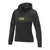 Sayan women's half zip anorak hooded sweater Standard | Solid black | L | Direct to Film | left chest | 80 mm x 40 mm | 100