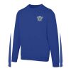 Jasper 280 g/m² unisex OCS organic recycled crewneck sweater Blue | XS