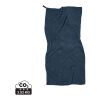 VINGA GRS RPET active dry towel 140 x 70cm blue | No Branding | not available | not available | not available