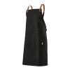 Kandinsky Apron rCotton 280gsm and rPU details Solid black | No Branding | not available | not available | not available