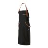 Goya Apron rCotton 300gsm and rPU details Solid black | No Branding | not available | not available | not available