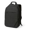 Vilnius Backpack 18L rPET. Front pocket. Fits 17" Laptop Solid black | No Branding | not available | not available | not available