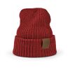 Cobain Beanie rPET and Wool. Customisable Patch Burgundy | No Branding | not available | not available | not available
