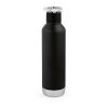 Spiglo Bottle rSS 780ml. Double wall and Leakproof. Wheel shaped lid Black | No Branding | not available | not available | not available