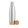 Rio Grande Bottle rSS and Bamboo 530ml. Double wall and Leakproof Silver | No Branding | not available | not available | not available