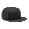 Cornell Cap rCotton 280gsm. 5 panels and Snap Closure Solid black | No Branding | not available | not available | not available