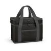Florence L Cooler 10L rPET. 2 compartments and front pocket Black | No Branding | not available | not available | not available