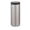 Rhine Travel Cup rSS 600ml. Double wall and 360º push lid Silver