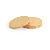 Christo Coasters Bamboo. Set of 4 Natural | No Branding | not available | not available | not available