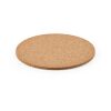 Bordalo individual round cork coaster. Made in Portugal Natural | No Branding | not available | not available | not available