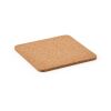 Vhils individual square cork coaster. Made in Portugal Natural | No Branding | not available | not available | not available