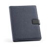 Tolstoy A4 Folder rPET. 64 FSC sheet notepad and rPU closure Royal blue | No Branding | not available | not available | not available