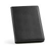 Orwell A4 Folder rPU. 64 FSC sheet notepad and zipper closure Black | No Branding | not available | not available | not available
