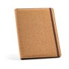 Kafka A4 Folder Cork. 64 FSC sheet notepad and elastic closure Natural | No Branding | not available | not available | not available