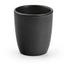 Amur ceramic espresso mug. 80ml. Matt finish. Made in Portugal Black