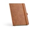 Howthorne A5 Notebook rPU cover. 70gsm FSC 196 pages Light brown | No Branding | not available | not available | not available