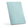 Bronte A5 Softcover Notebook rCardboard cover. FSC paper Pastel blue | No Branding | not available | not available | not available