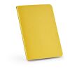 Bronte A6 Softcover Notebook rCardboard cover. FSC paper Dark yellow | No Branding | not available | not available | not available