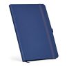 Dumas A5 Hard Cover rPU Notebook. 70gsm FSC® 160 pages Navy blue