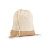 Denali Drawstring Bag rCotton 180gsm and Jute 275gsm Natural | No Branding | not available | not available | not available