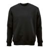 Nazare crew neck sweatshirt. Org. cotton, rCotton and rPET. Made in PT Black | No Branding | not available | not available | not available