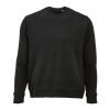Capri french terry crew neck sweatshirt. 100% org. cotton. 300gsm Black | No Branding | not available | not available | not available