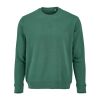 Capri french terry crew neck sweatshirt. 100% org. cotton. 300gsm Dark green | XL