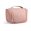 Shanghai Hanging Toiletry Bag 5L rPU with handle and hook Pink | No Branding | not available | not available | not available