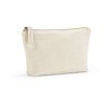 Cairo S. Toiletry Bag 1.1L 320 gsm rCotton with zipper Natural | No Branding | not available | not available | not available