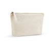 Cairo M. Toiletry Bag 2.1L 320 gsm rCotton with zipper Natural | No Branding | not available | not available | not available