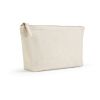 Cairo L. Toiletry Bag 3.9L 320 gsm rCotton with zipper Natural | No Branding | not available | not available | not available