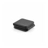 Planck 3-in-1 Wireless Fast Charger rABS. 15W. USB-C Port Solid black
