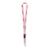 Bamboo Lanyards Custom Pantone Colour | Without Branding | 25 mm | Mobile phone loop | Portrait ID Card Holder | No Safety Break | Plastic Short Release Clip