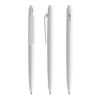 Prodir DS11 push ballpoint pen matt white | Without Branding | Without Branding | Blue
