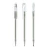 Prodir DS1 twist ballpoint pen transparent Transparent | Without Branding | Without Branding | Transparent | Black