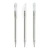 Prodir DS3 twist ballpoint pen transparent Transparent | Without Branding | Without Branding | Transparent | Blue