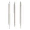 Prodir DS4 push ballpoint pen matt white | Without Branding | Without Branding | Blue