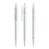Prodir DS5 twist ballpoint pen frosted Transparent | Without Branding | Without Branding | frosted | Black