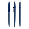 Prodir DS5 twist ballpoint pen Soft Touch with metal clip navy blue-navy blue | Without Branding | S61 Sideral Blue | Blue