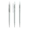 Prodir DS5 twist ballpoint pen transparent Transparent | Without Branding | Without Branding | Transparent | Black