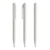 Prodir DS6 twist ballpoint pen matt white | Without Branding | Without Branding | Black