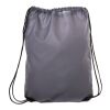 Drawstring bag– 210d Nylon Grey | Without Branding