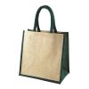 Mamba CT jute bag green | Without Branding