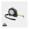 Grip 3M/16mm measuring tape, RCS recycled plastic grey-black | No Branding | not available | not available