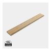 Timberson extra thick 30cm double sided bamboo ruler brown | No Branding | not available | not available